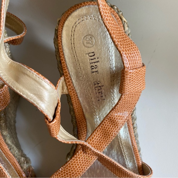 Pilar Abril wedge woven sandal - Picture 8 of 8
